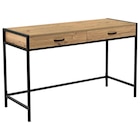 SCHREIBTISCH 120/48/76 cm Schwarz, Eiche Artisan von Carryhome im aktuellen XXXLutz Prospekt