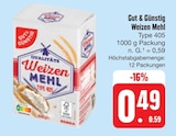 Weizen Mehl Angebote von Gut & Günstig bei E center Fürth für 0,49 €