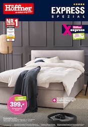 Bett im Höffner Prospekt in Gotha Aktueller Höffner Prospekt mit Bett, "EXPRESS SPEZIAL", Seite 1