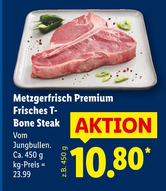 Metzgerfrisch Premium Frisches T-Bone Steak