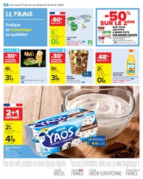 Prix et réduction Glace dans le prospectus Carrefour Market en cours Offre Glace dans le catalogue Carrefour Market du moment à la page 6