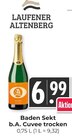 Aktuelles Baden Sekt b.A. Cuvee trocken Angebot bei Hieber in Freiburg (Breisgau) ab 6,99 €