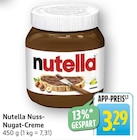 Nuss-Nugat-Creme im Angebot bei EDEKA in Singen Nuss-Nugat-Creme Angebote von Nutella bei EDEKA Singen für 3,29 €