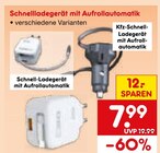 Aktuelles Schnell-Ladegerät mit Aufrollautomatik Angebot bei Netto Marken-Discount in Köln ab 7,99 €