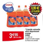 Promo (1)Liquide vaisselle ultra dégraissant orange à 3,95 € dans le catalogue Cora à Annay