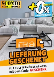 Terrassenmöbel Angebote im Prospekt "LIEFERUNG GESCHENKT" von Sconto SB auf Seite 1