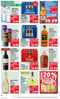 Energydrink im Kaufland Prospekt "Aktuelle Angebote" mit 71 Seiten (Freising)