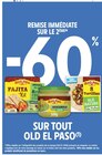 Promo -60% remise immédiate sur le 2ème sur tout OLD EL PASO à  dans le catalogue Intermarché Express à Saint-Raphaël