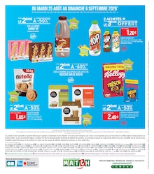 Catalogue Supermarchés Match, 25/08/2026 - 06/09/2026, C'EST TOUS LES JOURS LE MARCHÉ, 26 pages Prospectus Supermarchés Match en cours, "C'EST TOUS LES JOURS LE MARCHÉ", 26 pages