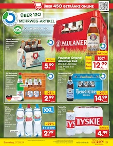 Bier im Netto Marken-Discount Prospekt "Aktuelle Angebote" mit 54 Seiten (Frankenthal (Pfalz))