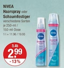 Nivea im V-Markt Prospekt Haarspray von NIVEA im aktuellen V-Markt Prospekt für 2,99 €