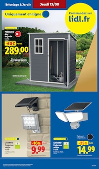 Promotion Luminaire dans le prospectus Lidl, valable du 13/08/2026 au 19/08/2026 Promo Luminaire dans le catalogue Lidl du moment à la page 7