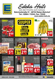 EDEKA Prospekt für Reken mit 24 Seiten EDEKA Prospekt für Reken: "Aktuelle Angebote", 24 Seiten, 14.09.2026 - 19.09.2026