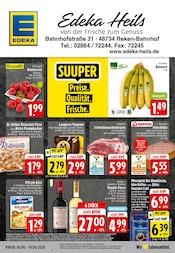 EDEKA Supermarkt Prospekt der aktuellen Woche mit 24 Seiten, gültig von 14.09.2026 bis 19.09.2026, in Reken und Umgebung Aktueller EDEKA Supermarkt Prospekt in Reken und Umgebung, "Aktuelle Angebote" mit 24 Seiten, 14.09.2026 - 19.09.2026