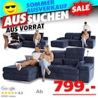 Seats and Sofas Oberhausen - Dubai Ecksofa Angebot im Prospekt Dubai Ecksofa bei Seats and Sofas im Oberhausen Prospekt für 799,00 €