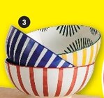 Saladier "colorama" en promo chez Hyper U Saintes à 4,99 €