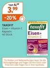 Eisen + Vitamin C Angebote von TAXOFIT bei Müller Kamen für 3,99 €