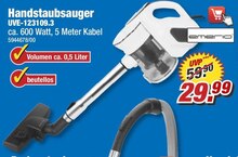Handstaubsauger UVE-123109.3 bei POCO in Fürth Handstaubsauger UVE-123109.3 im Angebot bei POCO Fürth für 29,99 €
