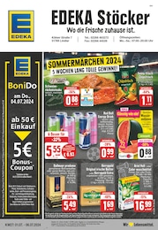 Aktueller EDEKA Supermärkte Prospekt für Lindlar: Aktuelle Angebote mit 24} Seiten, 01.07.2024 - 06.07.2024