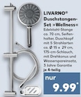 Duschstangen-Set »Wellness« Angebote von LIVARNO bei Kaufland Neuss für 9,99 €