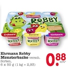 Aktuelles Robby Monsterbacke Erdbeere oder Robby Monsterbacke Banane oder Robby Monsterbacke Himbeere Angebot bei E center in Wiesbaden ab 0,88 €