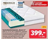Taschenfederkernmatratze Novum 2.0 Angebote von Ergo Dream bei Segmüller Bergheim für 399,00 €