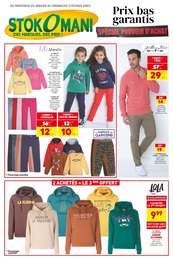Catalogue Stokomani à Épinal, avec 10 pages Prospectus Stokomani à Épinal, "Prix bas garantis : spécial pouvoir d'achat", 10 pages, 25/01/2023 - 05/02/2023