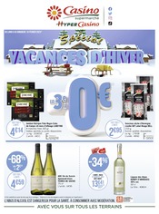 Catalogue Casino Supermarchés du moment, 06/02/2023 - 19/02/2023 Prospectus Casino Supermarchés en cours, "Spécial vacances d'hiver",7 pages