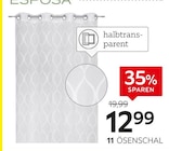 Aktuelles Ösenschal „Gamma“ Angebot bei XXXLutz Möbelhäuser in Bremen ab 12,99 €