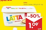 Lätta von Lätta im aktuellen Netto Marken-Discount Prospekt für 1,09 €