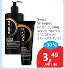 Shampoo von Syoss für 3,49 € bei budni im Angebot Shampoo von Syoss im aktuellen budni Prospekt
