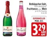 Sekt, auch alkoholfrei im Angebot bei EDEKA in Ingolstadt Sekt, auch alkoholfrei Angebote von Rotkäppchen bei EDEKA Ingolstadt für 3,29 €