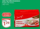Vollkornknäckebrot im Angebot bei GLOBUS in Gera Vollkornknäckebrot Angebote von Jeden Tag bei GLOBUS Gera für 1,29 €