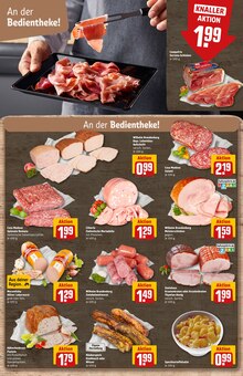 Wurst im aktuellen REWE Prospekt (Herne) Wurst im REWE Prospekt "Dein Markt" mit 38 Seiten (Herne)