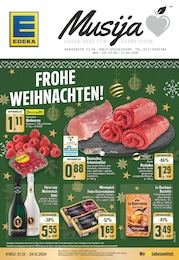 EDEKA Prospekt für Düsseldorf: "Aktuelle Angebote", 16 Seiten, 21.12.2024 - 24.12.2024