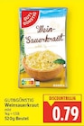 Weinsauerkraut von GUT&GÜNSTIG im aktuellen E center Prospekt