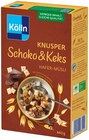 Knusper Schoko & Keks Hafer-Müsli im Angebot bei REWE in Brandenburg Knusper Schoko & Keks Hafer-Müsli Angebote von Kölln bei REWE Brandenburg für 2,49 €