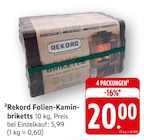 Folien-Kaminbriketts Angebote von Rekord bei EDEKA Rottenburg für 20,00 €