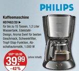 Kaffeemaschine von PHILIPS im aktuellen V-Markt Prospekt für 39,99 €