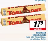 Tafelschokolade im Angebot bei EDEKA in Dorsten Tafelschokolade Angebote von Ritter Sport bei EDEKA Dorsten für 1,79 €