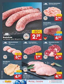 Fleisch im Netto Marken-Discount Prospekt "Aktuelle Angebote" mit 59 Seiten (Ludwigshafen (Rhein))