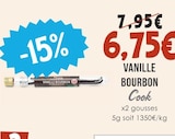 Vanille Bourbon - Cook dans le catalogue Naturalia