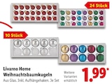 Weihnachtsbaumkugeln im Angebot bei Lidl in Calw Weihnachtsbaumkugeln Angebote von Livarno Home bei Lidl Calw für 1,99 €