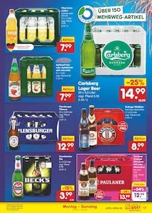 Bier im Netto Marken-Discount Prospekt "Aktuelle Angebote" mit 62 Seiten (Bremen)