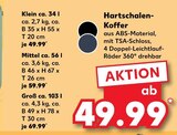Aktuelles Hartschalen-Koffer Angebot bei Kaufland in Bonn ab 49,99 €