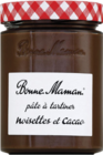 Pâte à tartiner noisettes et cacao - BONNE MAMAN dans le catalogue Monoprix