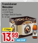 Franziskaner Weissbier von  im aktuellen Trinkgut Prospekt für 13,99 €