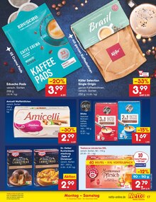 Kaffee im aktuellen Netto Marken-Discount Prospekt (Memmingen) Kaffee im Netto Marken-Discount Prospekt "Aktuelle Angebote" mit 64 Seiten (Memmingen)