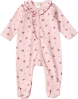 Schlafanzug mit Ripp-Struktur & Blumen-Muster, rosa, Gr. 62/68 von ALANA im aktuellen dm-drogerie markt Prospekt für 11,90 €