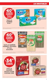 Promos Purina One dans le catalogue "SUPER U" de Super U Purina One en promo dans le catalogue Super U à la page 5